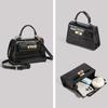 Piccola Borsa, Nuovo Stile Versatile da Donna, Borsa da Donna, Senso di Alta Gamma, Monospalla a Tracolla, Borsa a Mano Kelly alla Moda e di Stile