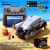 Novo Modelo Drone GT50 Pro 8K HD Tela de 6" Controle Bateria de 30 Min Modo Headless Helicóptero Giro 360° Quadricóptero Mini Drone Brinquedo Infantil