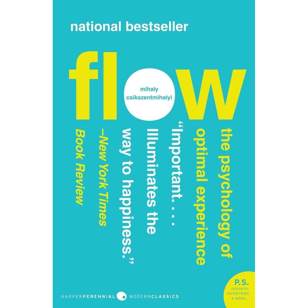 Flow Paperback By Mihaly Csikszentmihalyi UKN2094