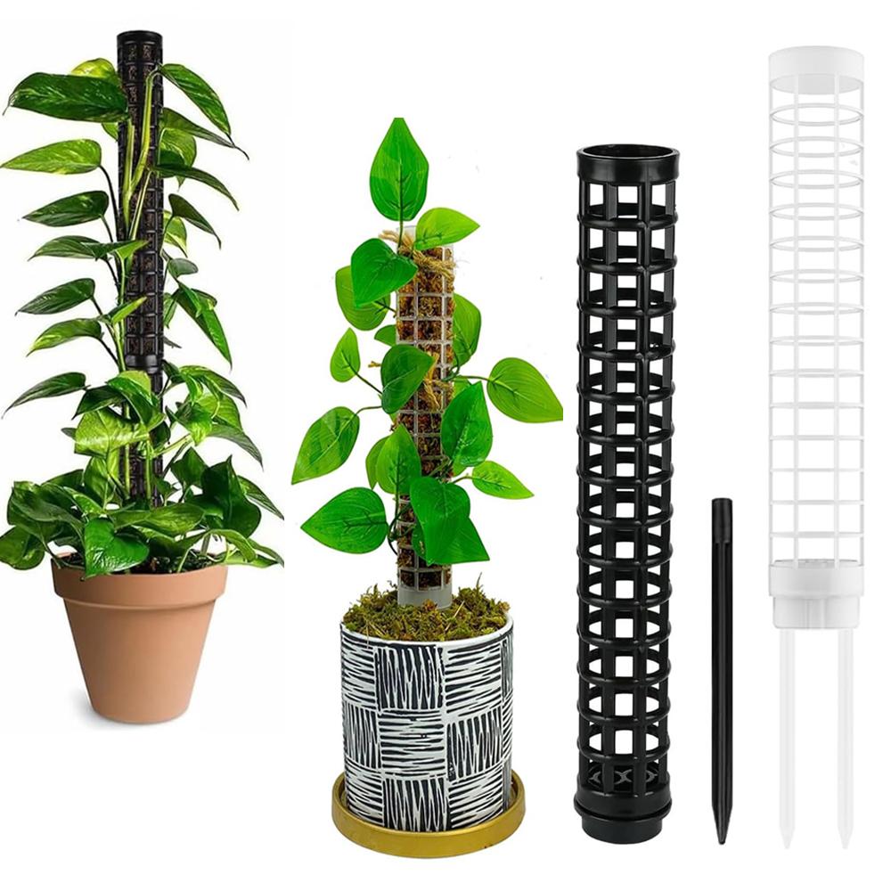 Moss Pole for Climbing Plants Monstera Indoor Plant Supports Plastic Moss Stick Plant Stake for Garden Extension Aid Climbing