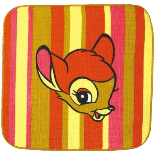 Skater Mini Towel Handkerchief Disney Retro Bambi MNT2-A
