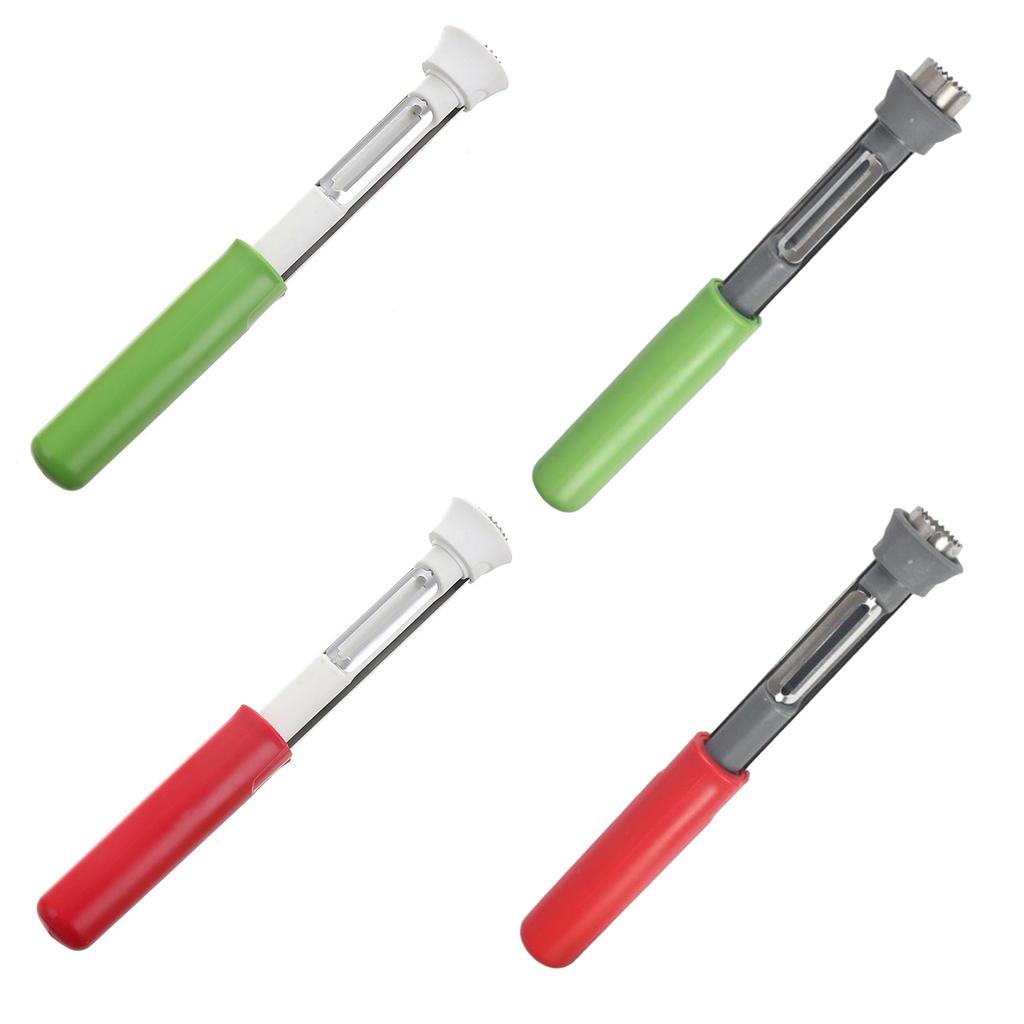Convenient Seed Remover Fruit Skin and Seed Removal Tool Efficient Fruit Peeling Tool Seeder Slicer Knife Kitchen Gadget