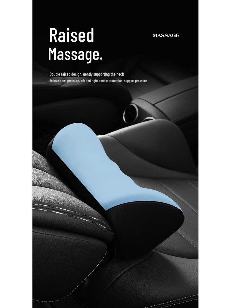 Auto Nacken- und Lendenwirbelstütze: Memory-Schaum-Kopfstützkissen-Set für alle Jahreszeiten