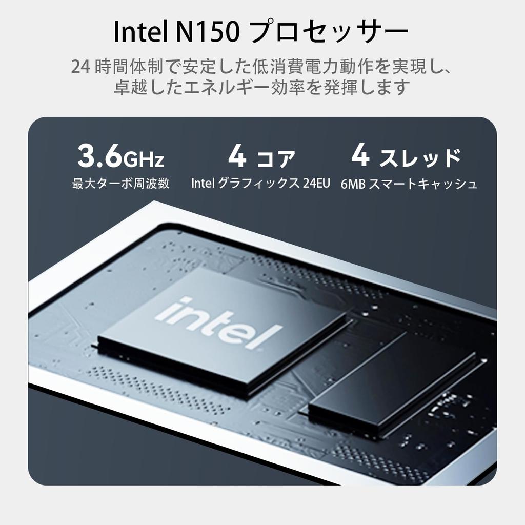 Beelink ME Mini Intel N150 16G 1TB 6 x NVMe Dual WiFi Bluetooth Mini Desktop Attached Storage PC, NAS, LPDDR5, M.2 SSD, M.2 Slots, 2.5GHz LAN, 6, 5.2,