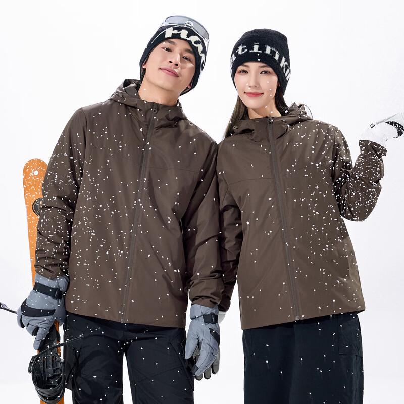 FENGXUN Unisex Winter Hooded Padded Jacket FXTF262007
