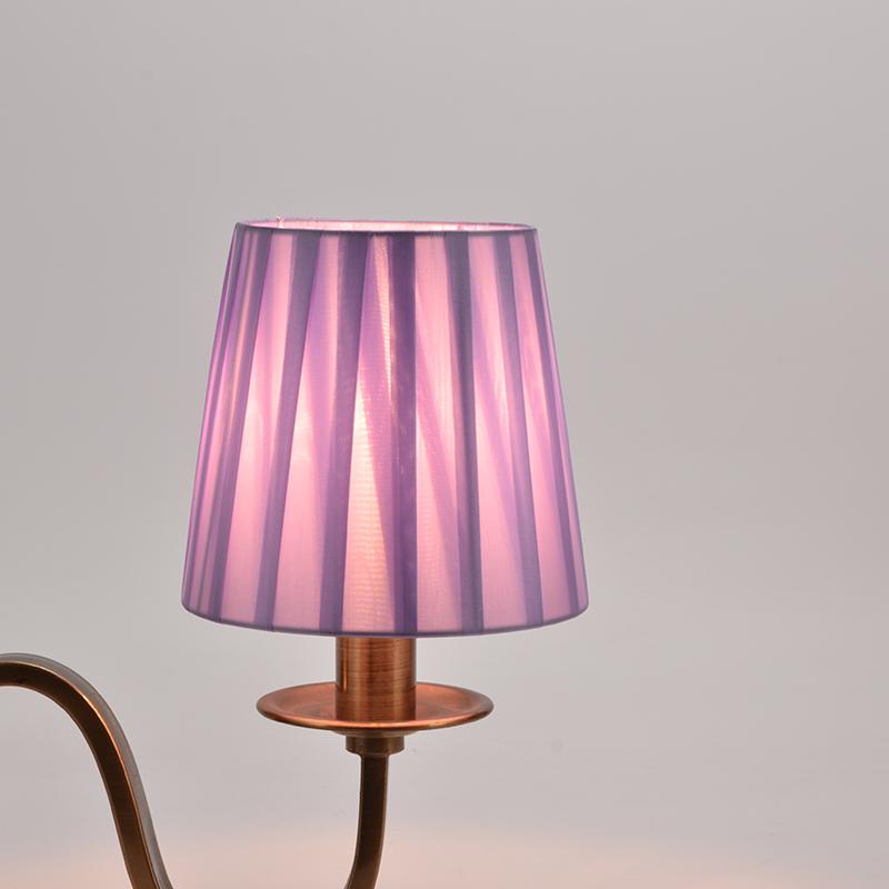 14cm Small Glass Chandelier Lamp Shades, Modern Wall Lasmp Cover, Clip on  for Bedrooms Living Room