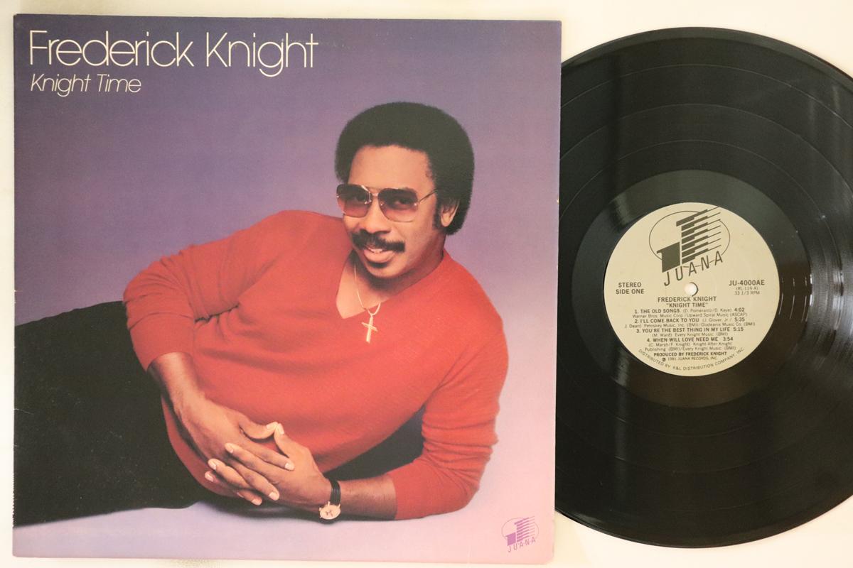 

LP Record FREDERICK KNIGHT Knight Time JU4000AE JUANA 1981 US SoulFunk Used