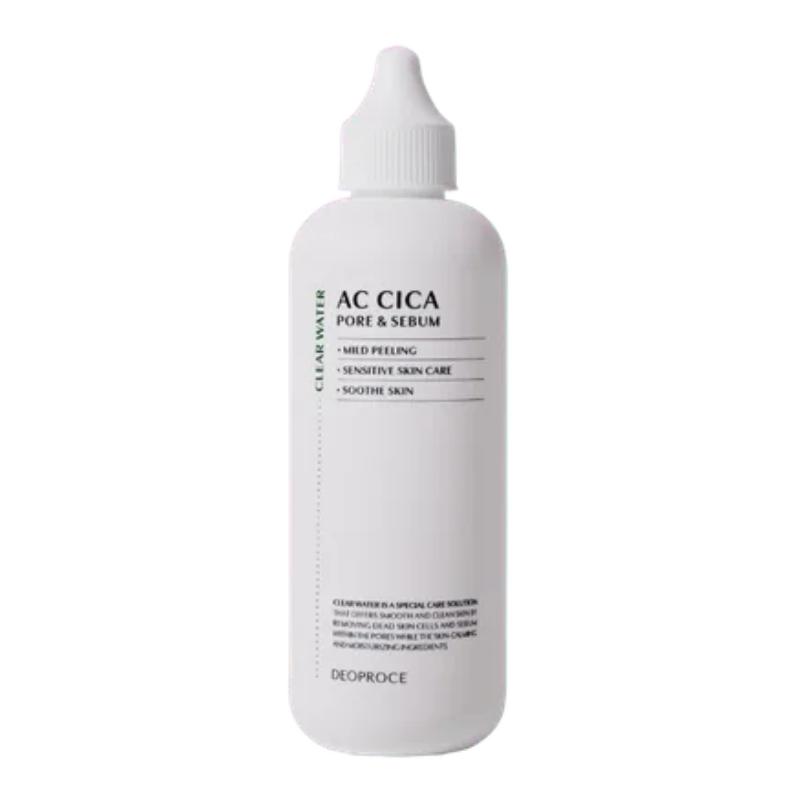 Deoproce AC Cica Pore & Sebum Clear Water 150ml – Clarifying Toner for Acne & Oil Control
