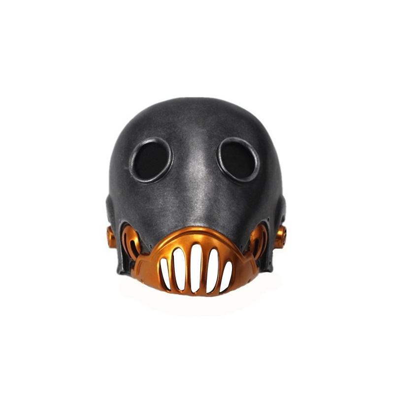 

Halloween Steampunk Clockwork Resin Mask Collector S Edition With Adjustable Elastic Band 3D Hand-Painted Design For Cosplay