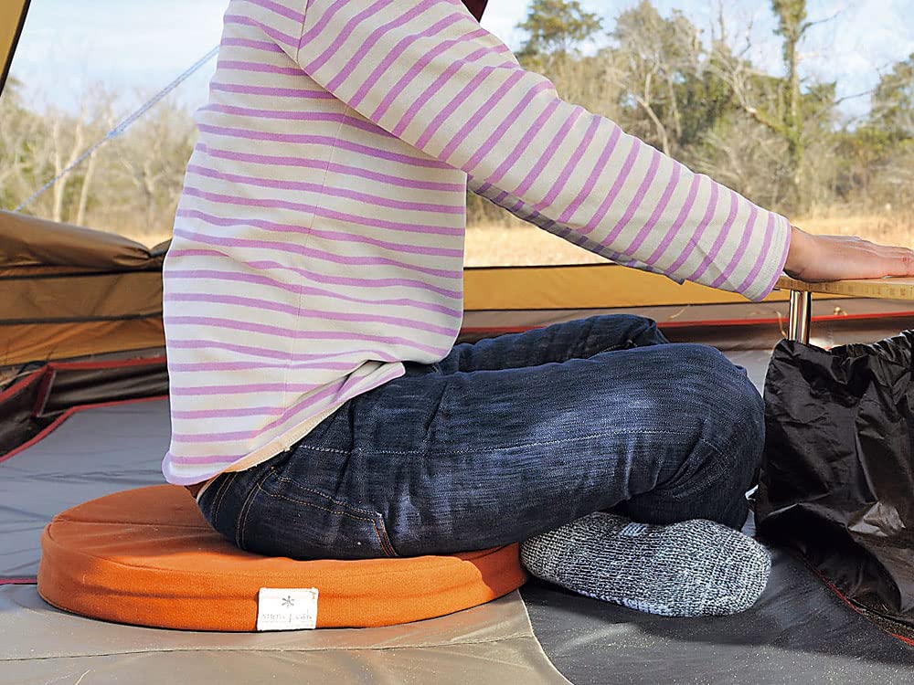 Snow Peak Lounge Cushion, Orange, TM-096OR