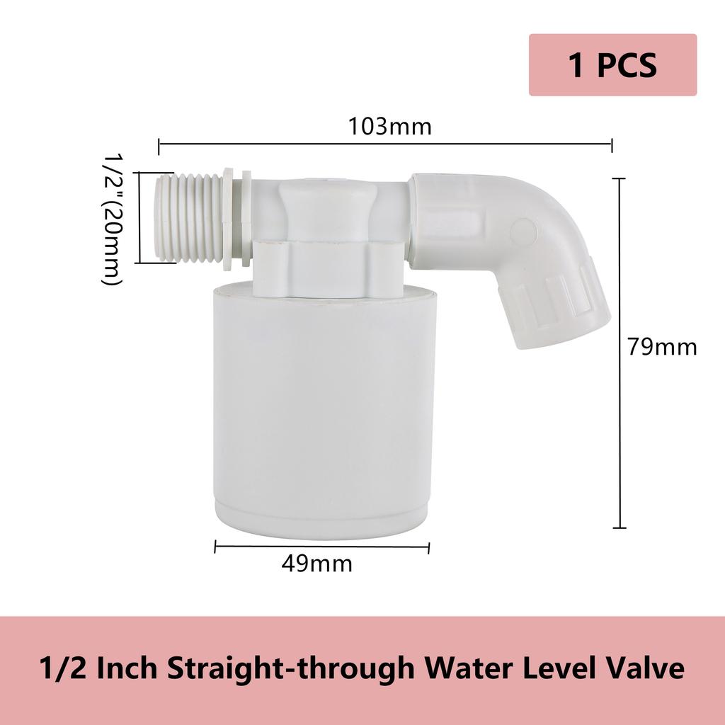 1/2Inch Male Thread Water Level Control Valve Float Valve Garden Irrigation Automatic Water Storage Accessories Tank Valve