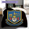 FC Tottenham Hotspur Logo Pattern Bedding Home Decoration Birthday Gift (1 * Duvet Cover + 2 * Pillowcase, Without Core)