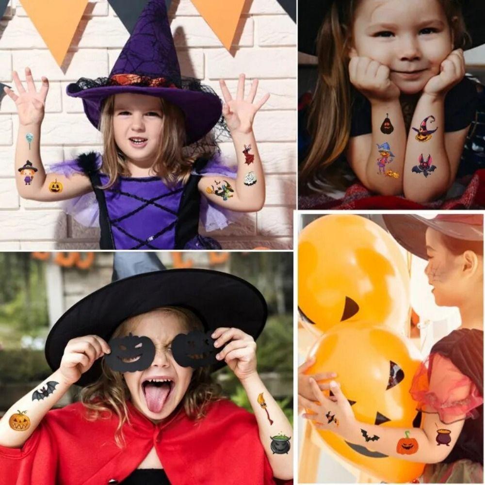Krvavé jizvy Halloween Dočasná tetování Nálepka na obličej Halloween Body Art samolepky Holiday Party