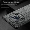 Honor Magic 3 Pro Cowhide Crocodile Pattern Genuine Leather Case - Ultimate Protection