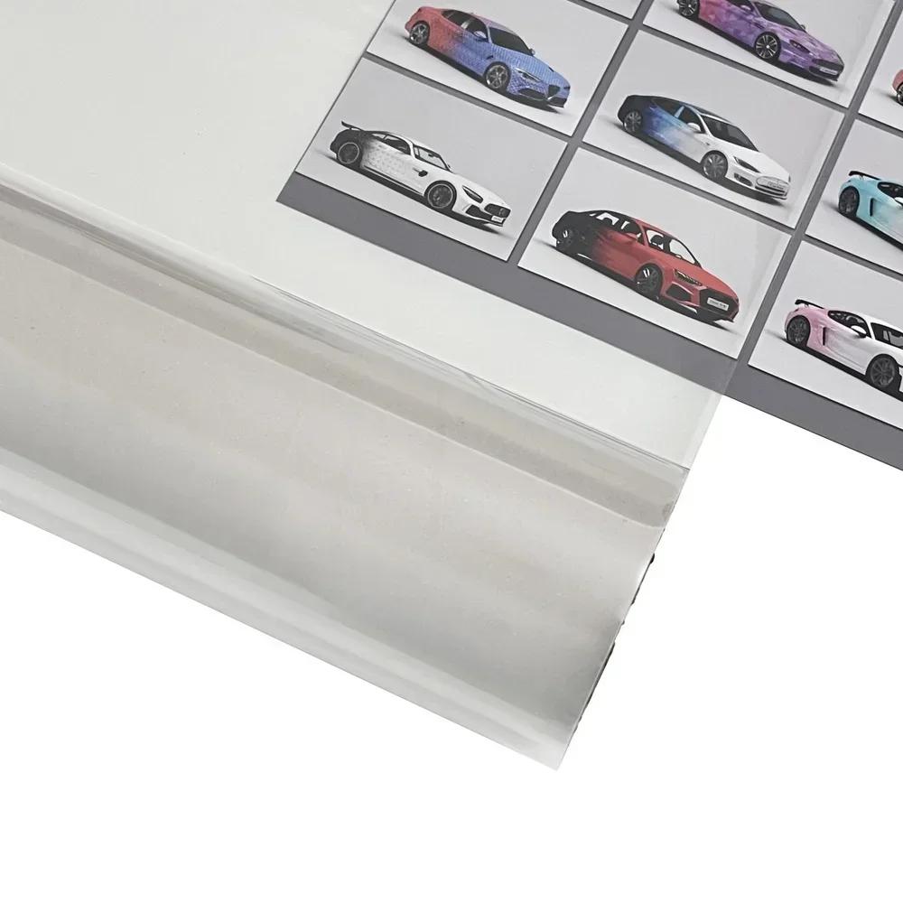 Car Light Film Car Headlight Fog Light Taillight Smoke Black Tint Vinyl Film Self-Adhesive Motorcycle Vinyl Wrap Car Decoration