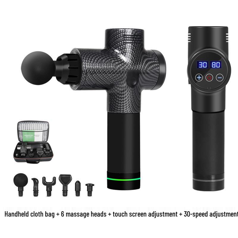 Adjustable Electric Massage Gun with Built-in Lithium Battery for Whole Body Fitness