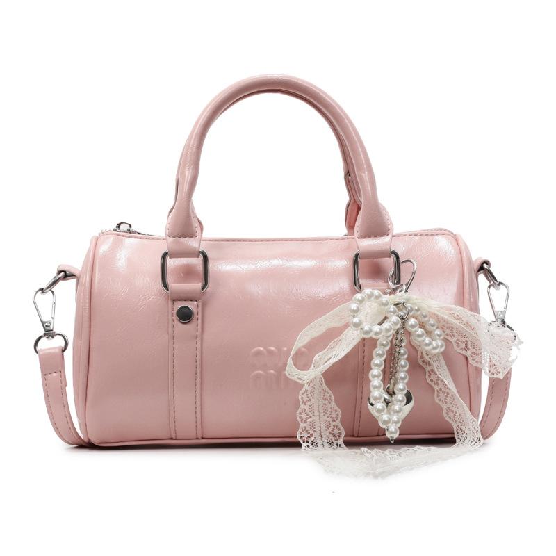 New Fashion Versatile Hand Carry Cylinder Bag Women's Crossbody Bag