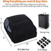 Car Roof Bag Cargo Carrier Bag Waterproof Oxford Cloth Off-Road Car Roof Bag Large Capacity Travel Luggage Storage Bag Organizer