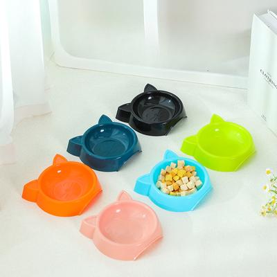 Tazón para Mascotas Tazón para Perro Oreja de Gato Tazón Individual Tazón de Arroz Antivuelco Tazón para Perro Tazón para Comida de Gato Suministros para Perros y Gatos Pequeños