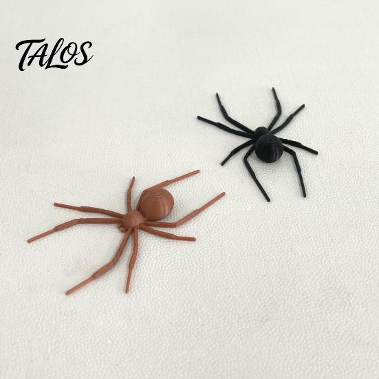 PLA Spider Decoration 1/4/8Pcs 3D Refrigerator Magnet for Halloween, Scary Fake Realistic Halloween Decor Magnetic Decoration, Prank Props,