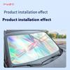 Windshield Sunshade 1992-2025 For Ford Econoline E-Series Van & Motorhome E-150 E-250 E-350 E-450 Sun Shade Blocks UV Rays