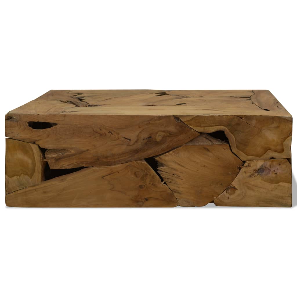  Teak Coffee Table, 90 X 50 X 30 Cm, Brown