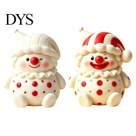 Squeezable Anxiety Relief Toy 1/2Pcs Cartoon Clown Stress Toy, Slow Rebound Squeeze Ball Reduction Fidget for Desktop Decoration