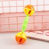 Rattle Double-head Bite Resistant Interactive Bird Toys Parrot Chew Bell Chewing Ball
