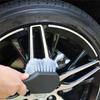 Audiophan Wheel & Tire Brush for Car Rims, Soft Bristle Car Wash Brush, Clean