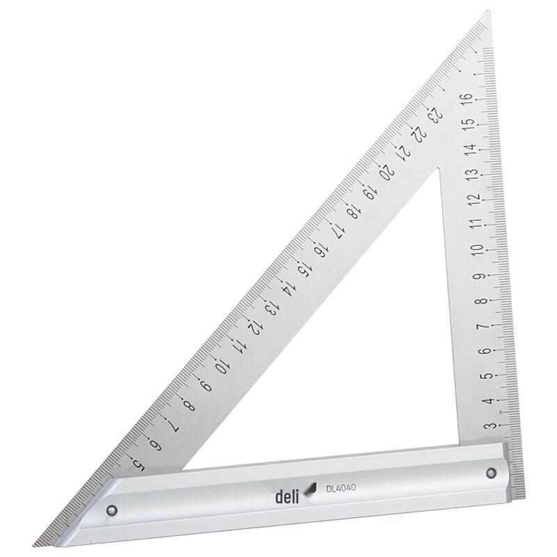 Deli Triangular Ruler 200mm