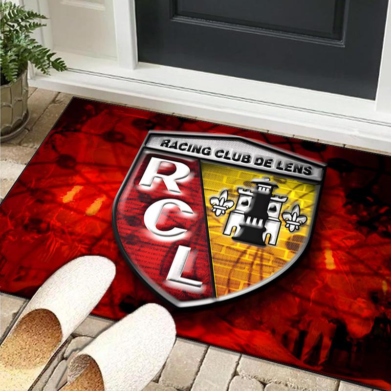 1PC rug Racing Club Lens Crest Carpet, Chair Rug,Area Rug for Office Bedroom living rooms bedroom, Doormat decor Christmas fan gifts