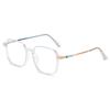 2PCS Square Eyeglasses Anti-radiation Glasses for Women Student Glasses Anti-blue Light Computer Glasses