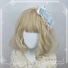 Original Handmade Ribbon Rose Headband Kc Lolita Pearl Headbands Elegant and Simple Versatile Hair Accessories for Women