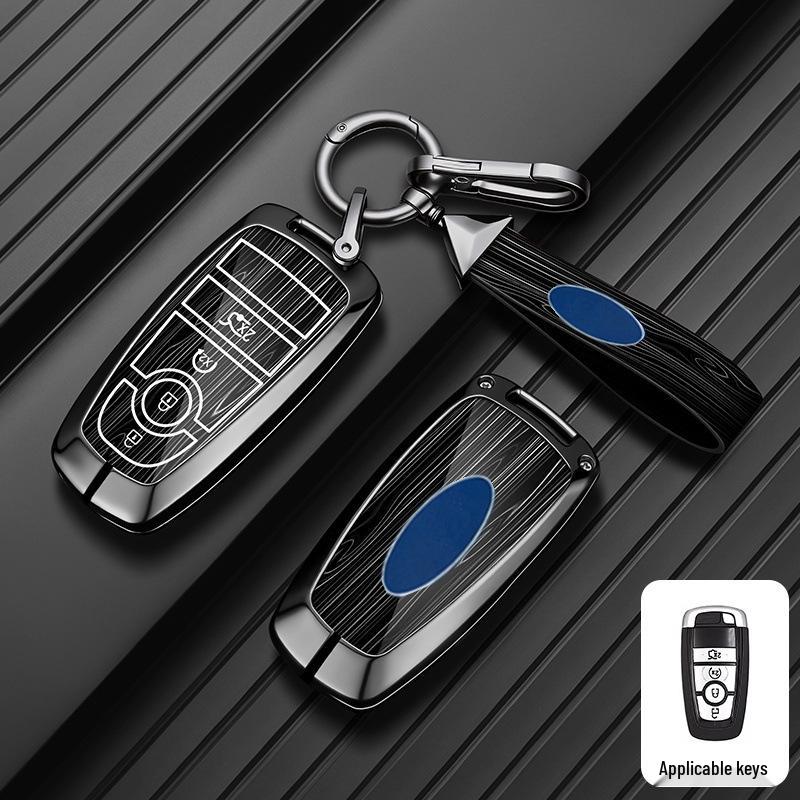 Compatible Key Case for Ford Mondeo, Edge, EVOS, Explorer, and Focus