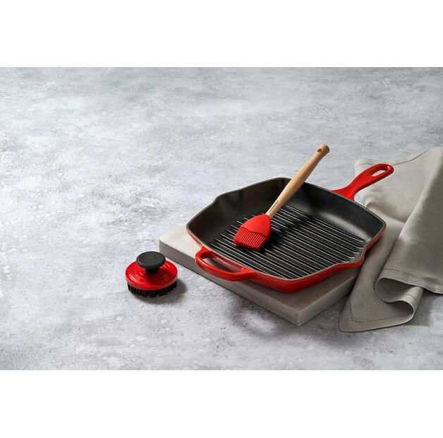 Сковорода-гриль Le Creuset квадратная 26x26 см вишнево-красная (20183260600422)