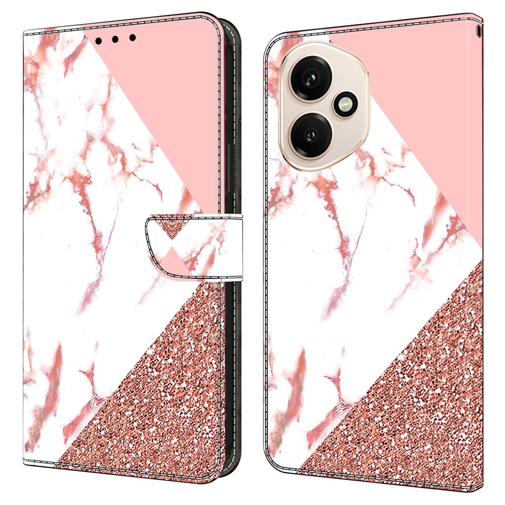 For Honor 400 5G (Global) Wallet Case Pattern Printing Stand Leather Flip Phone Cover
