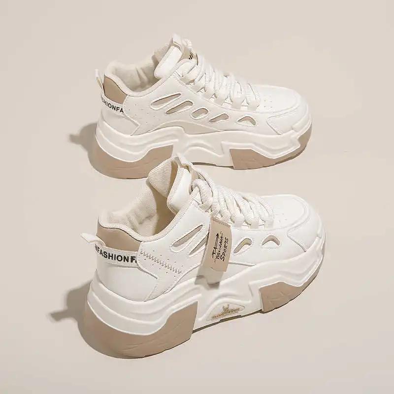 Fashion Increase Height Dark Blue Shoes 39 Flats White Women Sneakers Red Black Sport Loufers Shows Brand Name Nice Overseas
