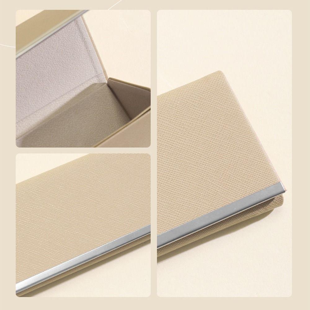 Magnetic Buckle Eyeglasses Protective Case Sunglasses Storage Box  Hard Glasses Case