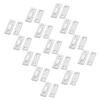 14Pcs Magnet Catch Cold Rolled Steel Hole Free Magnet Stop for Cabinet Door Drawer