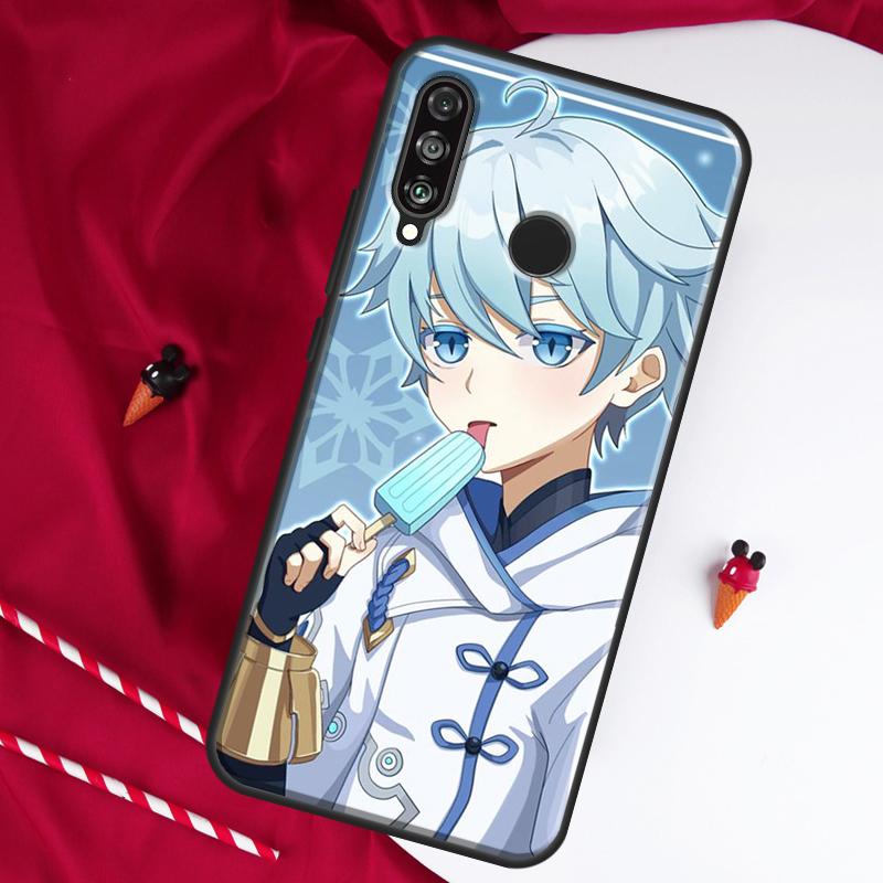 

Genshin Impact Chongyun For Huawei Nova 8i 7i 11i 12i 12s 9 10 SE Y90 Y60 Y70 Y72 Y61 Y91 P30 P40 Lite P60 Pro Case Huawei P20 Pro