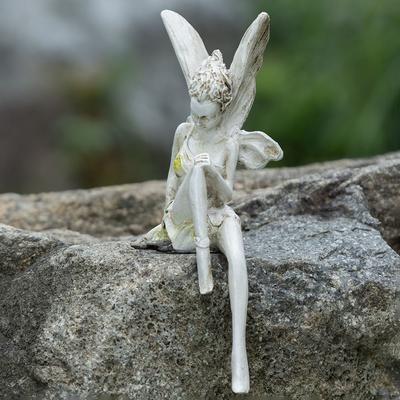 Floral Fairy Vintage-style Ornaments,Garden Flower Fairy Statue, Butterfly Wing Decoration,Tabletop Ornaments,Christmas Gifts