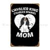 Cavalier King Charles Metal Sign Cinema Design Wall Decor Printed Create Tin Sign Poster