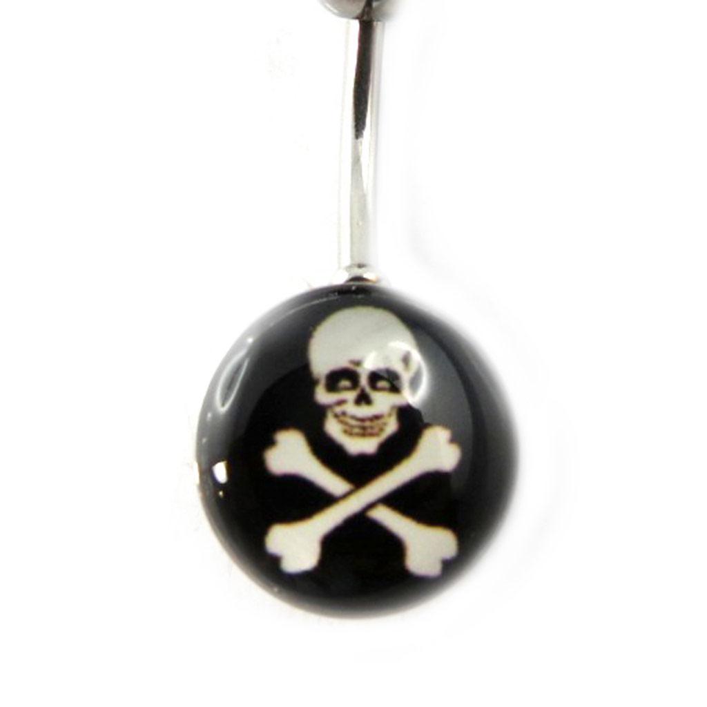 Les Trésors De Lily [F8845] - Body Piercing 'Skull'