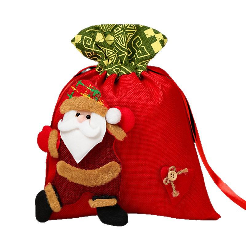 Christmas Eve Apple Gift Set: Peace Apple Candy Bag for Kids