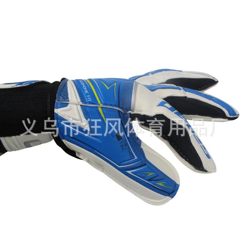 Kids Football Goalkeeper Gloves With Finger Protection Training Match Non-Slip Latex Youth Goalie