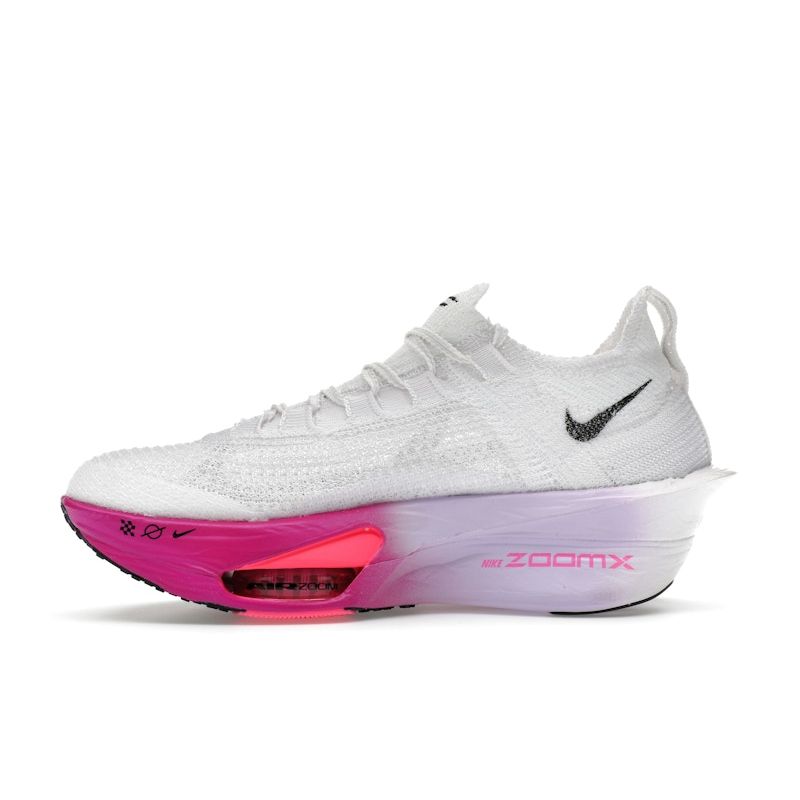 Nike Air Zoom Alphafly NEXT% 3 White Vivid Grape Dame Joggesko Lilla-Agate Svart FD8315-100