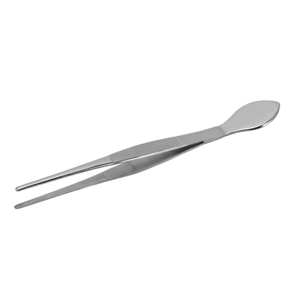 2PCS Silver Bonsai Tweezers Stainless Steel Long Tweezers Multipurpose Plant Tweezers For Bonsai