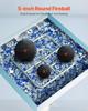 12.5 Cm 6 Pcs Ceramic Fire Balls Round Fire Stones Reusable Lava Rocks