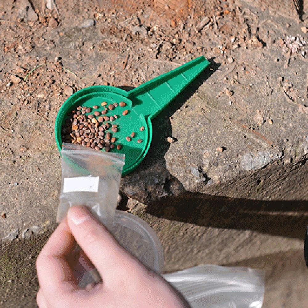 5pcs Handheld Seed Planter 5-Speed Adjustable, Manual Garden Tool for Small Flowers & Vegetables, Indoor/Outdoor Gardening Tool