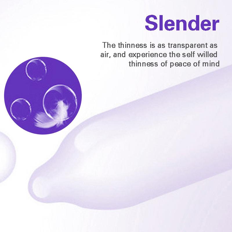 Personage Condoms for men delay ejaculation 49mm small Size close fit Ultra Thin Long Lasting Lubricated Condom for adults 18+